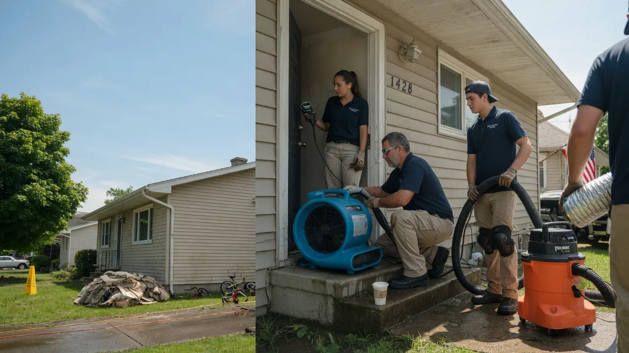 Water Damage Restoration in Mahomet, IL near me